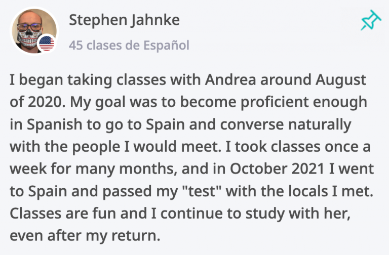 Spanish Teacher reviews 13